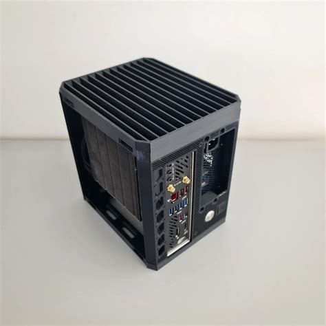 Free Modular Nas Enclosure Stackable Drive Expansion Itx Vertical Layout 3d Print Files