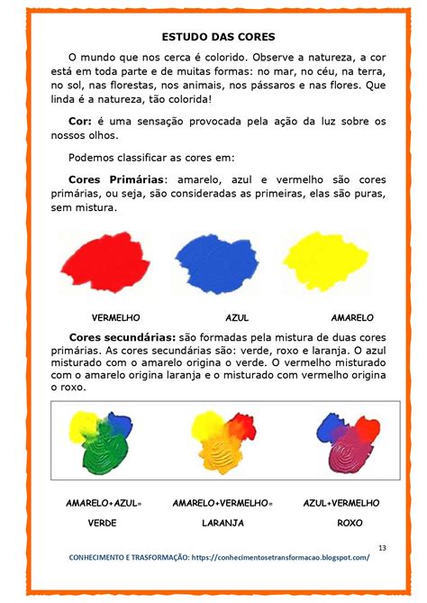 Atividades De Arte 3 Ano