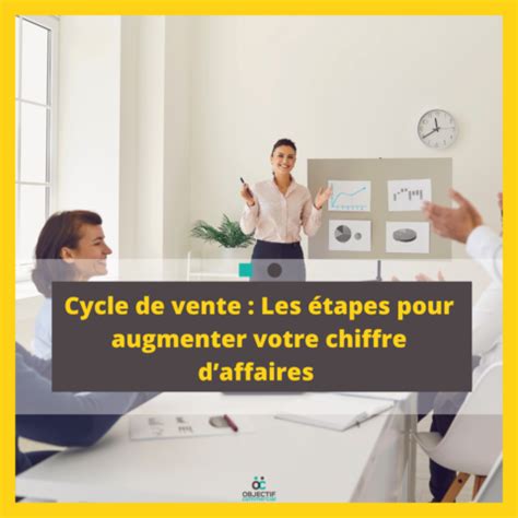 Cycle de vente Les étapes pour augmenter votre chiffre daffaires