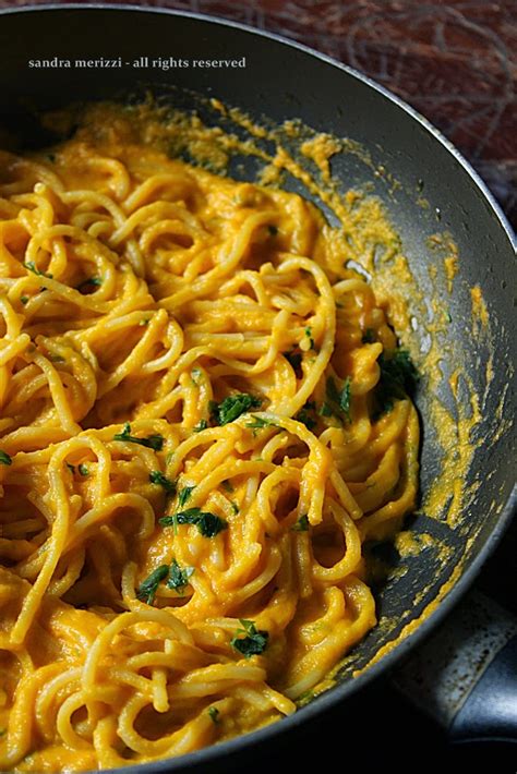 Spaghetti Alla Crema Di Carote