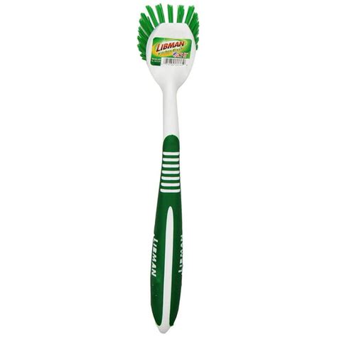 Libman Heavy Duty Kitchen Brush With Handy Handle For Easy Cleaning