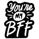 Best friends Stickers - Free miscellaneous Stickers