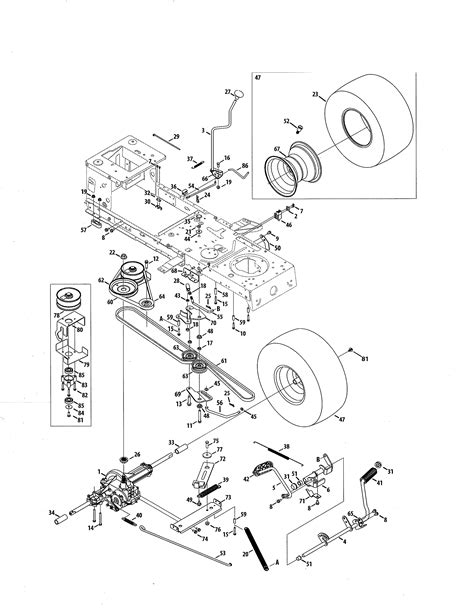 Craftsman Lawn Mower Drive Belt Diagram Belt Diagram Riding