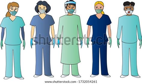 Heath Care Ppe: Over 15 Royalty-Free Licensable Stock Vectors & Vector ...