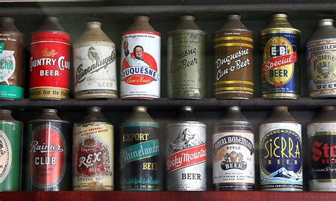 David Goett's expansive collection of beer cans (one of the largest collections in the US) now ...