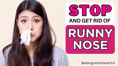 How To Stop Runny Nose Allergic Rhinitis Runny Nose Remedy Stop