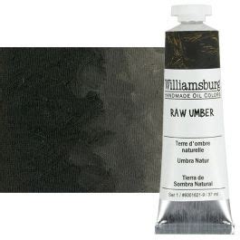 Williamsburg Oil Color Raw Umber 37ml Tube Jerry S Artarama