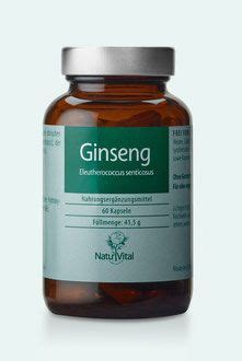 Ginseng (Kapsel) | Pflanzenextrakte | Natur Vital | Shop Ganzheitlich ...