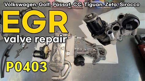 Egr Valve Repair P Volkswagen Golf Passat Cc Tiguan Zeta