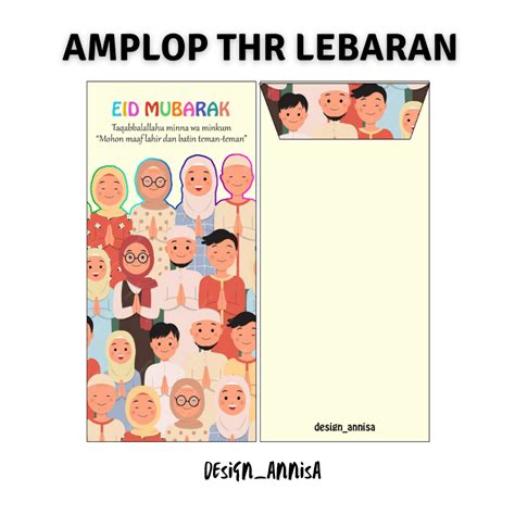 Jual Amplop Lebaran Thr 2024 Motif Keluarga Shopee Indonesia