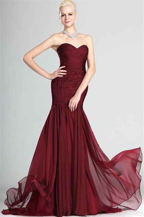 Edressit Celebrity Red Strapless Evening Dress Strapless