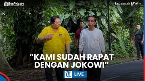 Isu Pisah Jalan Pdip Jokowi Menguat Golkar Akui Sudah Rapat Bersama