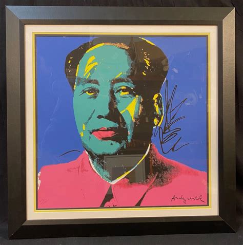 Lot ANDY WARHOL 1928 1987 LIMITED EDITION MAO ZEDONG LITHOGRAPH