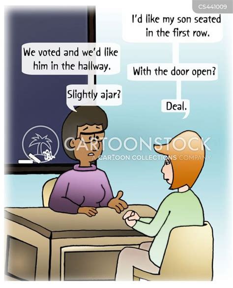 Parent Teacher Conference Cartoon