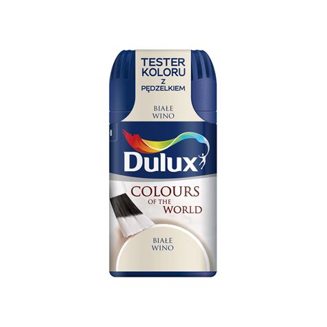 Tester Farba Lateksowa Dulux Kolory Wiata Bia E Wino L