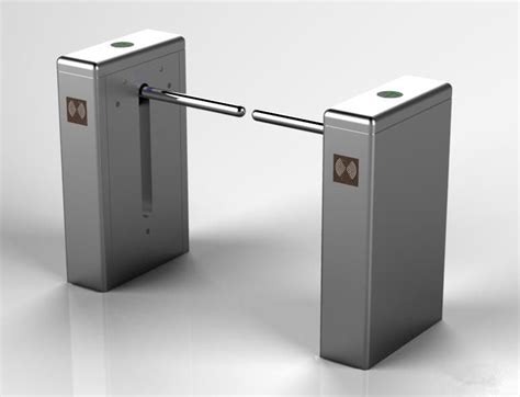 Sus Waist High Turnstile Anti Tailgating For Pedestrian Access Control