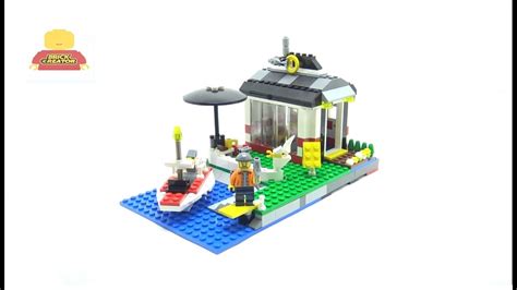 Lego Creator 5770 Seafood Restaurant Speed Build 레고 크리에이터 5770 등대 섬