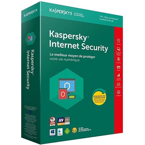 Kaspersky Internet Security Poste Multi Postes Fpm Sarl