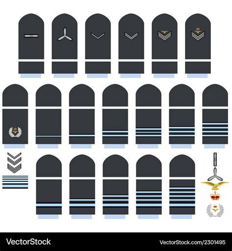 Royal Air Force insignia Royalty Free Vector Image