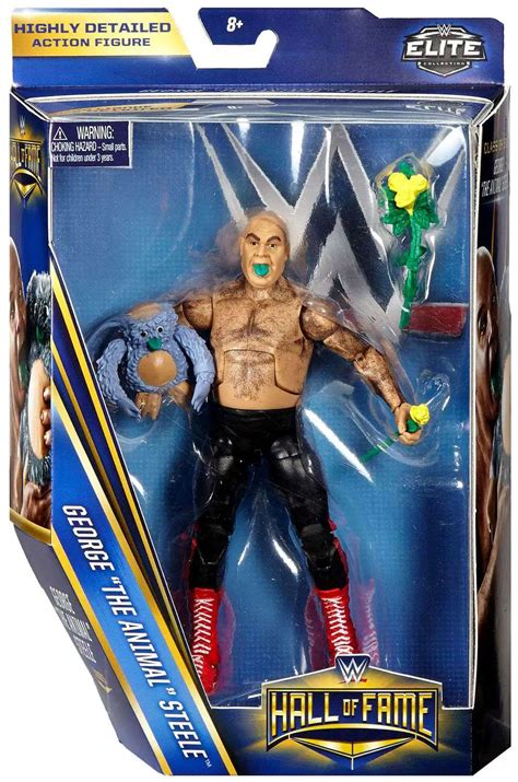 WWE Wrestling Elite Collection Hall of Fame George The Animal Steele 7 ...