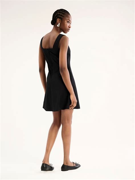 Courtney Mini Dress in Black – OMNES