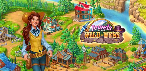 Jewels Of The Wild West Match Puzzle Games Blast Drop Magic Gems