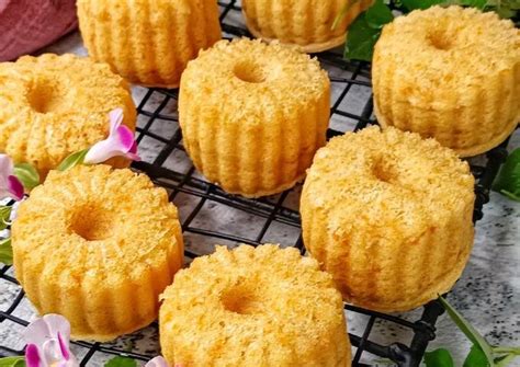 Resep Bolu Sakura Labu Kuning Oleh Nindaummuzia Cookpad