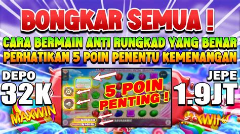 BONGKAR RAHASIA POLA GACOR BONANZA HARI INI TRIK BUYSPIN SWEET