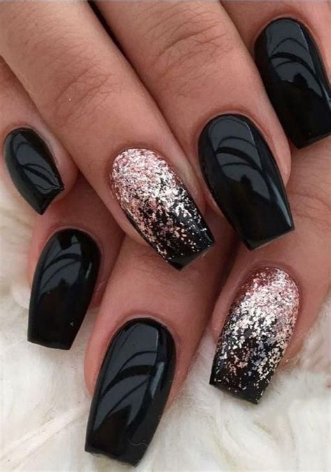 If You Love To Wear Black Then These 66 Stunning Black Nail Ideas Are