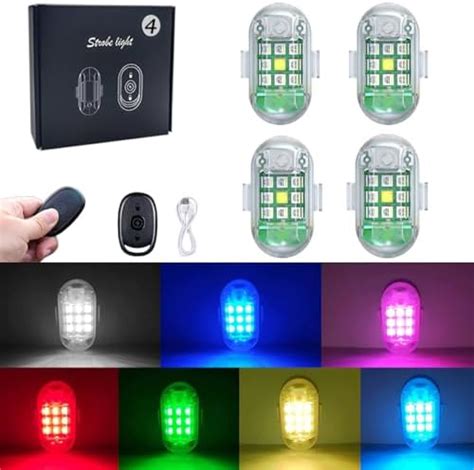 High Brightness Wireless Led Strobe Light Colors Usb Rechargeable