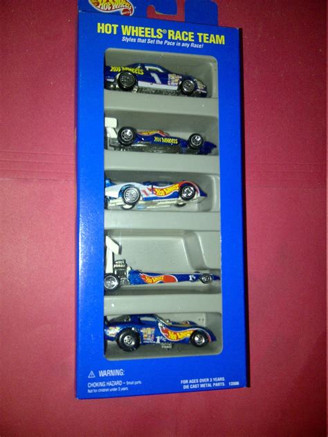 Hot Wheels Race Team Gift Pack From New In Box Etsy