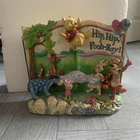 Disney Traditions Winnie The Pooh Storybook Hip Hip Pooh Ray Jim Shore