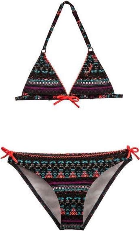 Protest CHALINA JR Triangle Bikini Dark Earth Bol