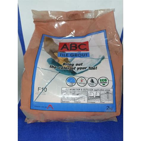 Abc Tile Grout Original Kg Per Pack Various Pack Shopee Philippines