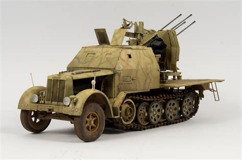 Sd Kfz 7 1 2cm Flakvierling 38 W Armor Cab Armorama