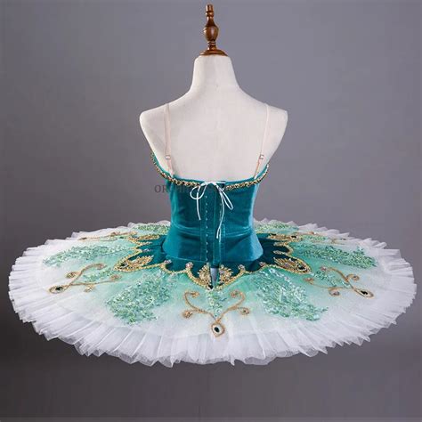 Green Velvet Classic Nutcracker Ballet Tutu Arabesque Life