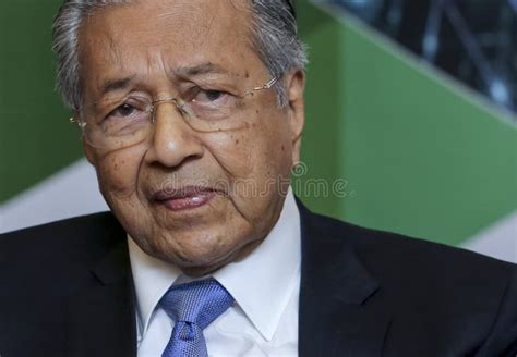 Malaysia Prime Minister Mahathir Mohamad Editorial Photo - Image of ...