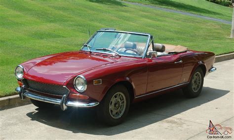 Fiat Sport Spider Convertible Cc