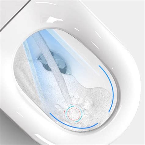 Elongated One Piece Toilet Super Vortex Siphon Flush Concealed Tank