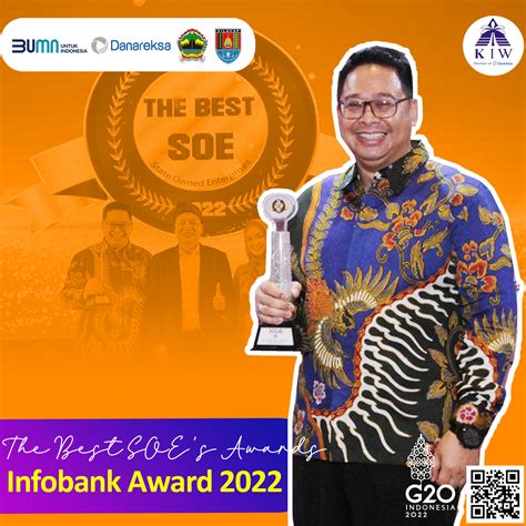 KIW KEMBALI MENERIMA PENGHARGAAN DI INFOBANK AWARDS 2022 Kawasan