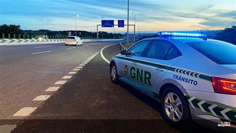 GNR reforçada na estrada para operação Roadpol Velocidade Tome