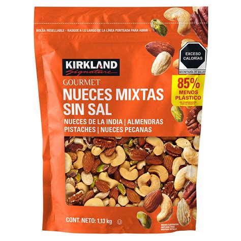 Kirkland Signature Nueces Mixtas Sin Sal Kg Costco