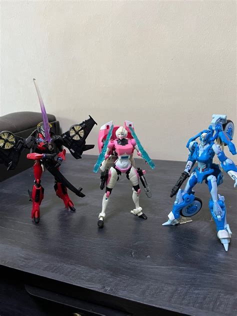 Transformer Set Arcee Chromia And Windblade Hobbies Toys Toys