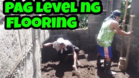 Na Level Na Ang Flooring Sa Basement Ng Kubo Ni Louie Tv Youtube