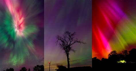 Magical Photos Of The Aurora Lights That Shone Over Earth This Weekend