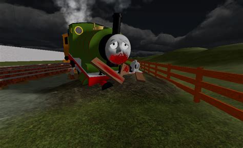 (Sodor Fallout) Percy The Small Engine by CyberSteamer on DeviantArt