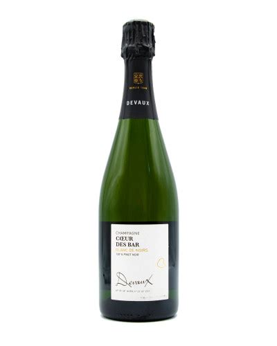 Devaux Coeur Des Bar Blanc De Noirs BereChampagne It