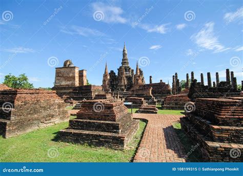 Sukhothai Historical Park, Sukhothai Thailand Stock Image - Image of ...