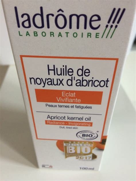 Ladrôme Huile végétale de noyau d abricot bio 100 ml INCI Beauty