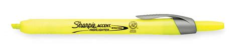 Sharpie Chisel Yellow Highlighter 1tng6 28025 Grainger